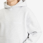 ANNIE HOOD Men's Logo Hoodie in Grey