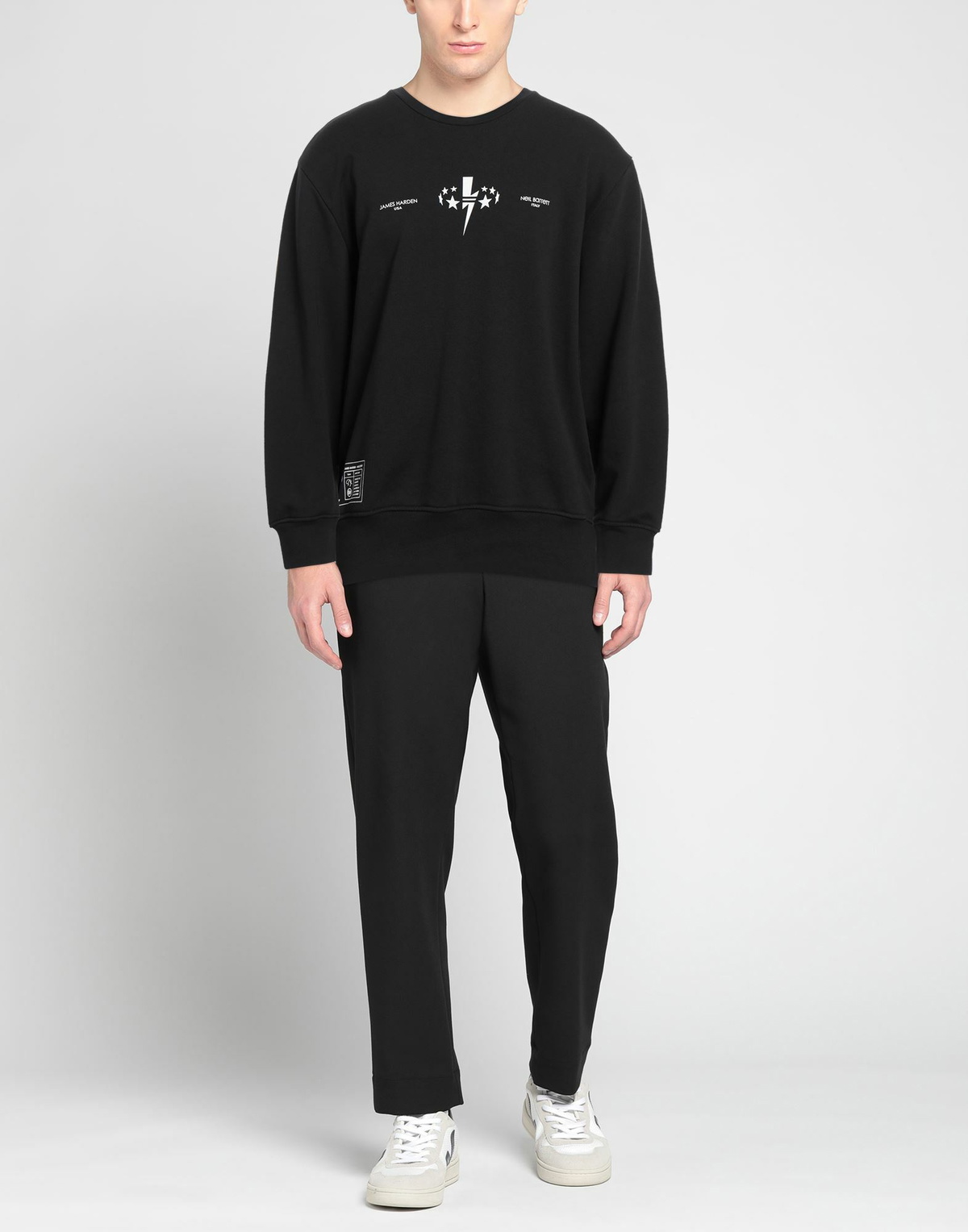 Neil Barrett Mens Sweatshirt in Black