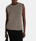 'S Max Mara Fleres patterned cotton sweater vest