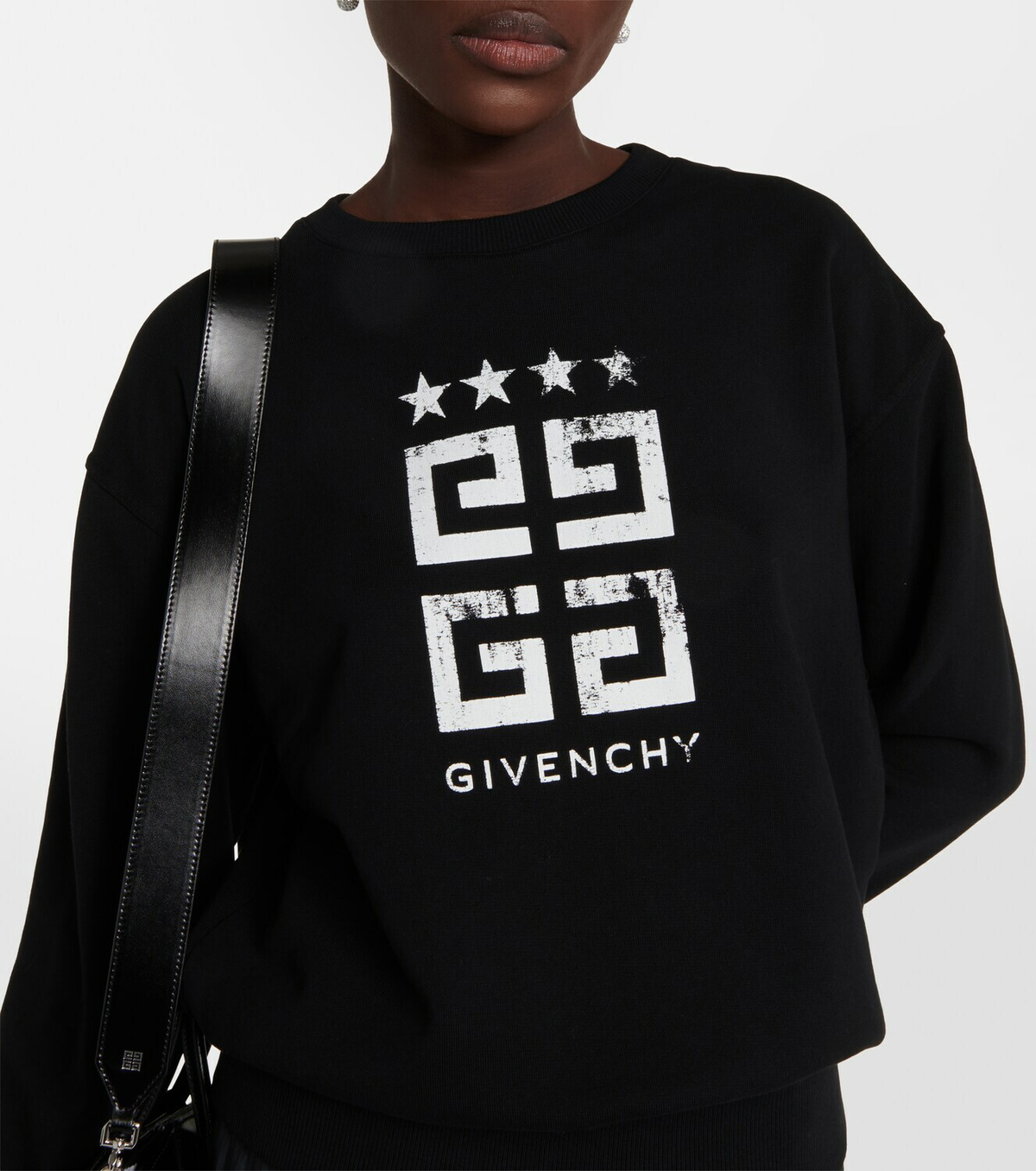 Givenchy 4G Stars cotton jersey sweatshirt Givenchy