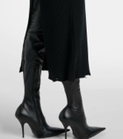 Balenciaga Wool-blend midi dress