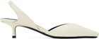 Loulou Studio Off-White Akila Heels