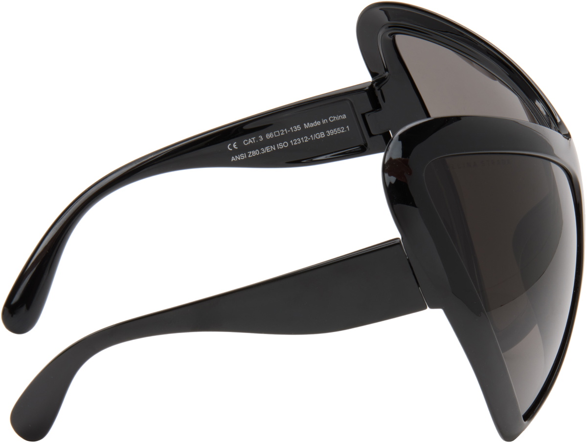 Collina Strada Black Mariposa Sunglasses