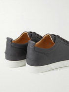 Christian Louboutin - Rantulow Full-Grain Leather Sneakers - Gray