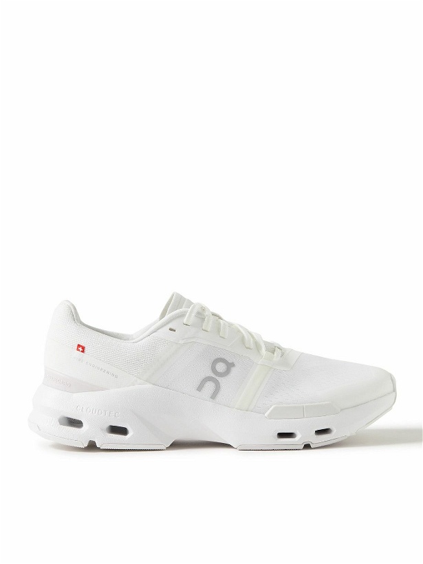 Photo: ON - Cloudpulse Rubber-Trimmed Mesh Sneakers - White