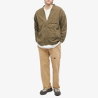 Snow Peak Men's UCCP Quilting Jacket in Olive