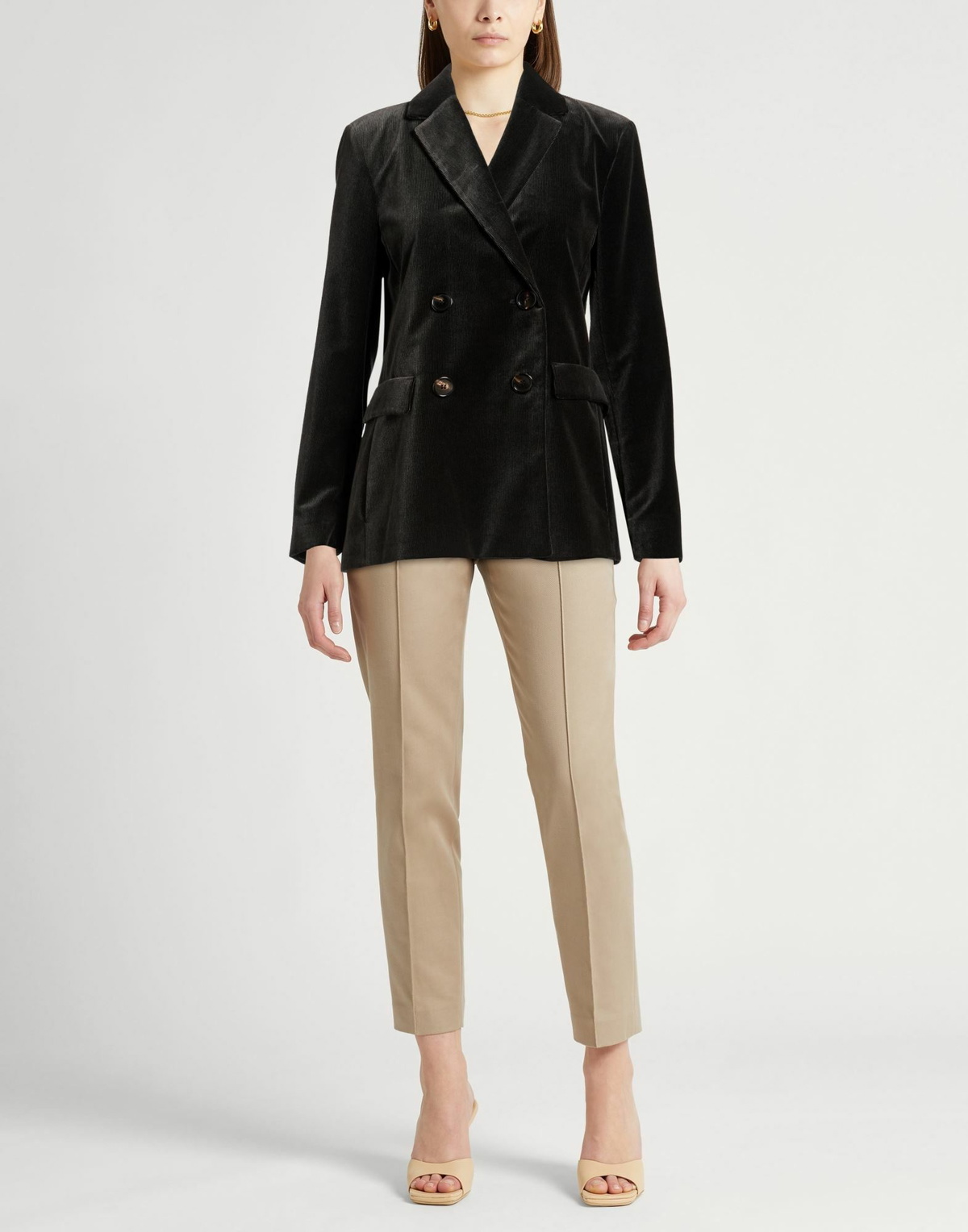 's Max Mara Womens Blazer Charcoal