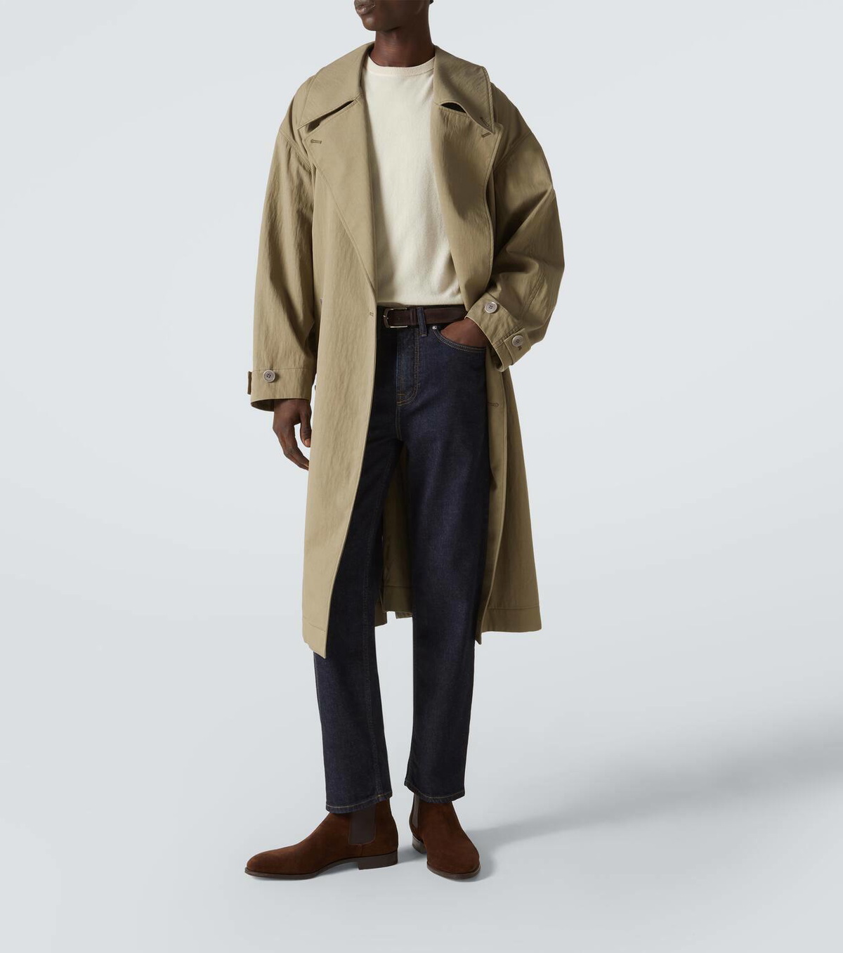 Brioni Mid-rise straight jeans