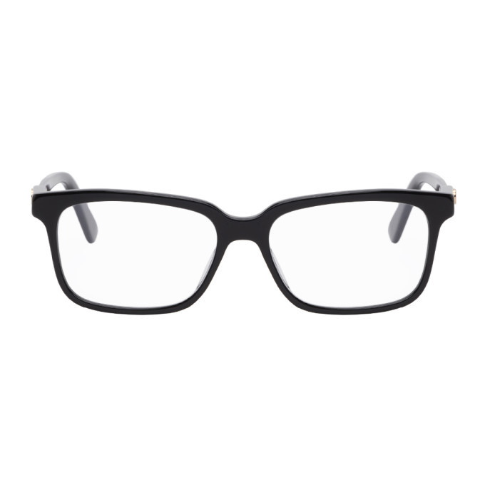 Photo: Gucci Black Rectangle Glasses