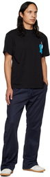 JW Anderson Navy Boot Cut Lounge Pants