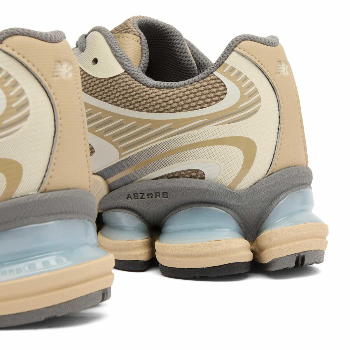 New Balance Men's Abzorb 2000 Sneaker in Grey Matter/Timberwolf New Balance