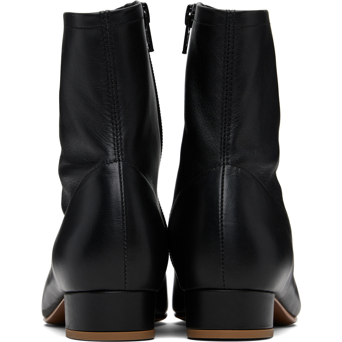 BY FAR Black Este Boots