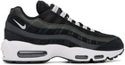 Nike Black & Gray Air Max 95 Sneakers