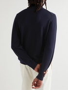 NN07 - Martin Merino Wool Mock-Neck Sweater - Black