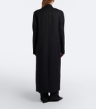Róhe Double-breasted virgin wool coat