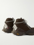 ROA - Mesh, Suede, Rubber and Canvas Hiking Boots - Brown