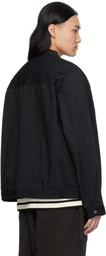 nanamica Black Short Denim Jacket