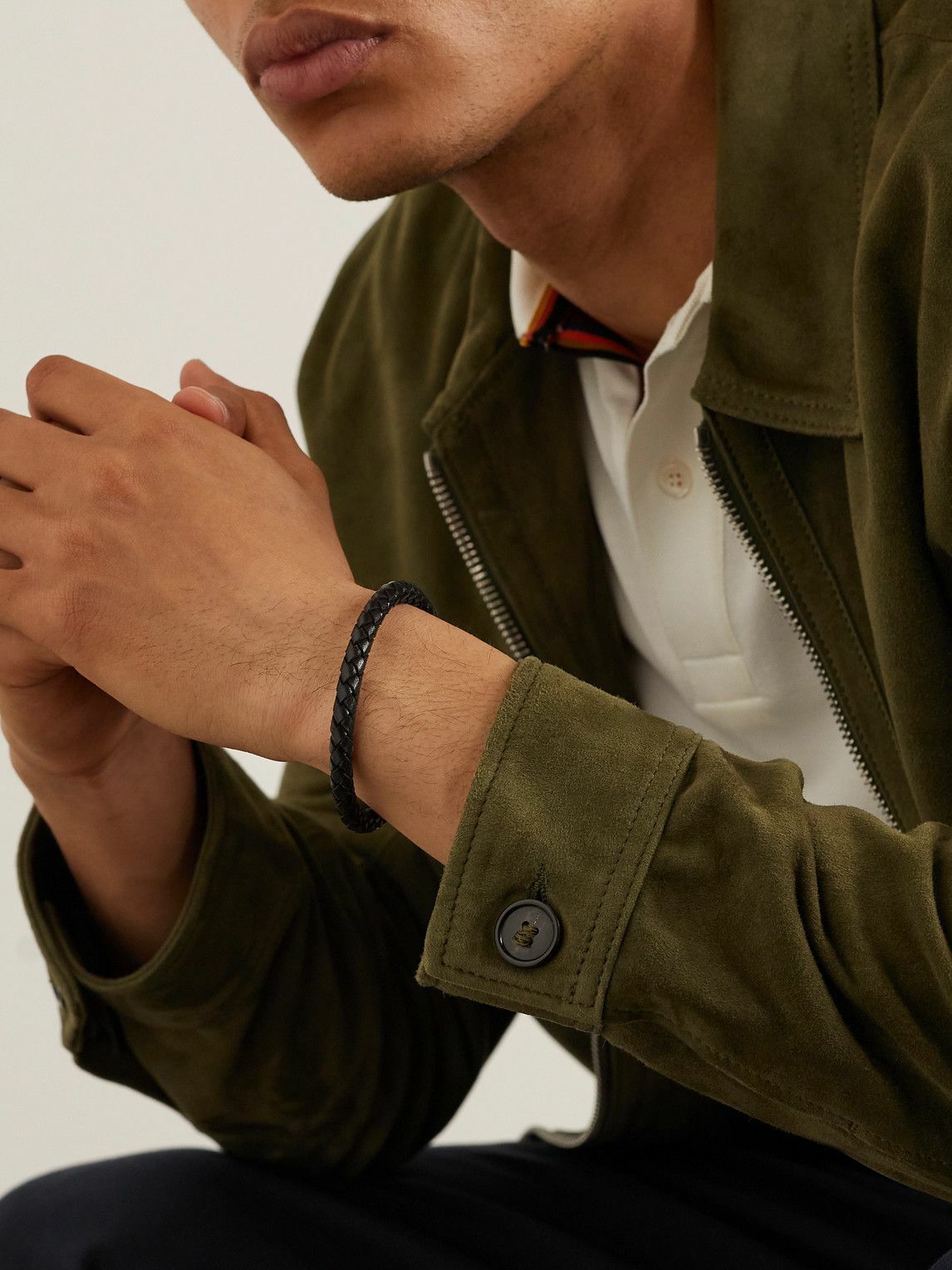 Paul Smith - Braided Leather Bracelet Paul Smith Paul Smith - Braided Leather Bracelet Paul Smith