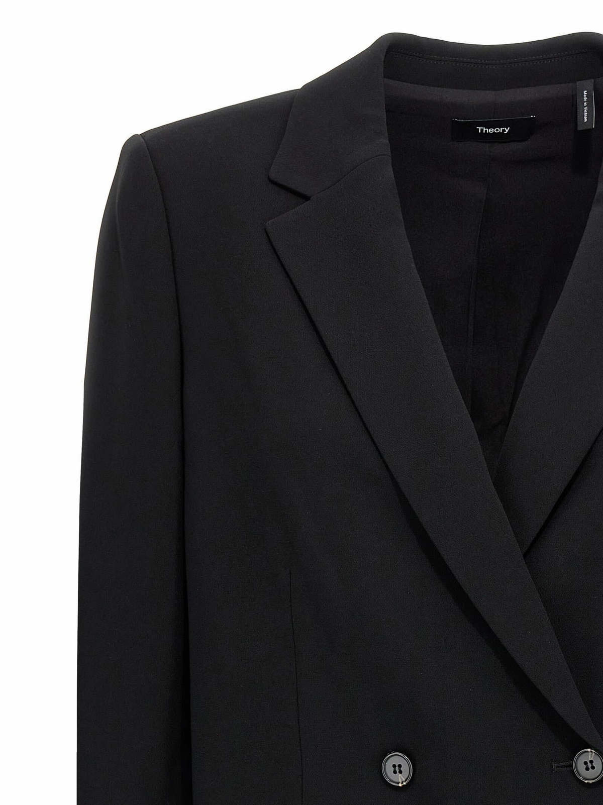 Theory double breasted 'tailor' blazer, navy, 10 main image 0