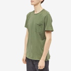 Rag & Bone Men's Miles Pocket T-Shirt in Green Fog