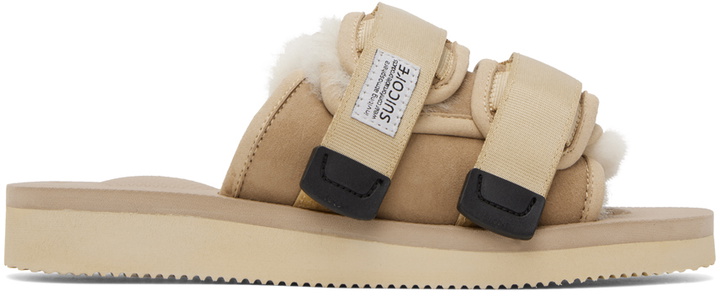 Photo: Suicoke Beige MOTO-M2ab Sandals