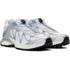 Salomon Silver & Off-White XT-Whisper Sneakers
