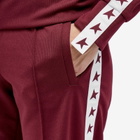 Golden Goose Women's Star Jogging Sweat Pant in Windsor Wine/White