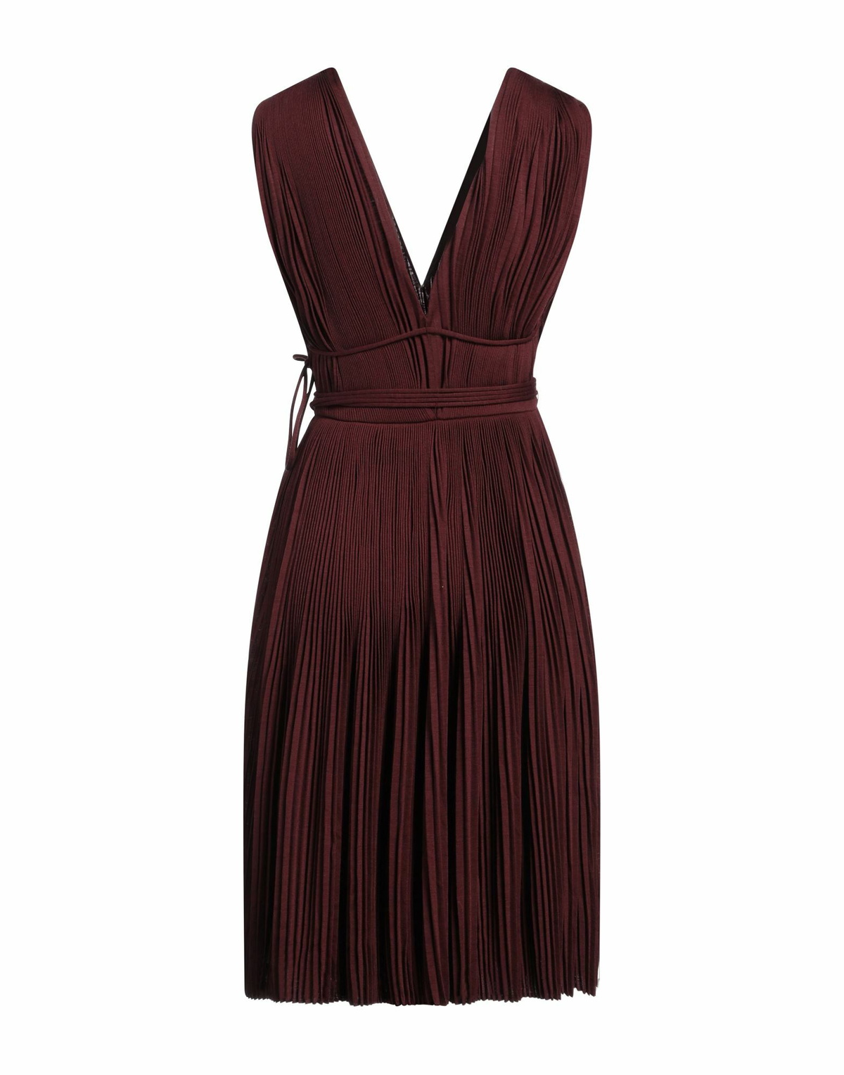 Alaïa Womens Midi dress in Burgundy