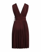 Alaïa Womens Midi dress in Burgundy