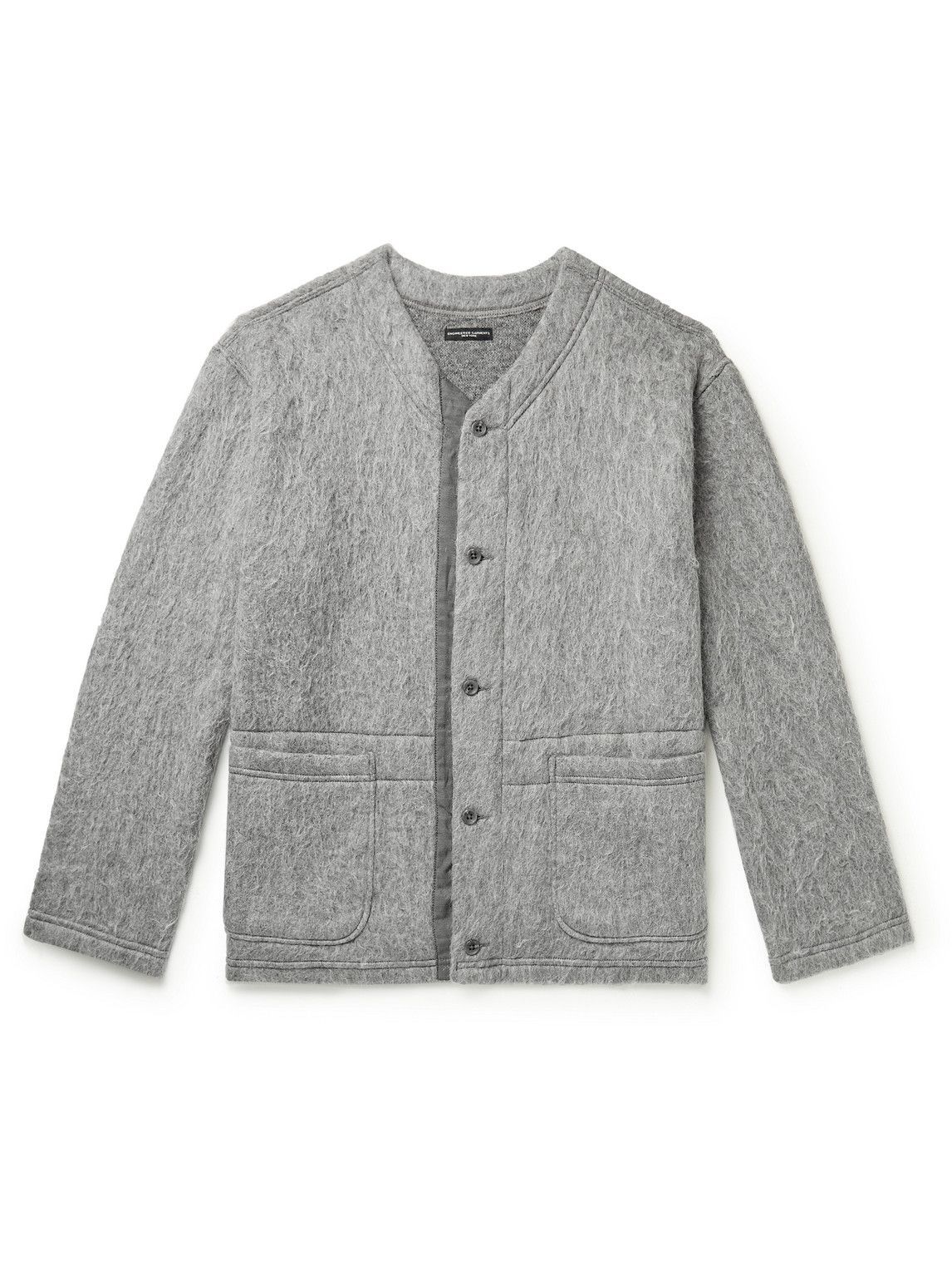 Engineered Garments - Textured-Knit Cardigan - Gray Engineered