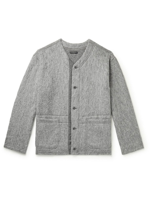 Photo: Engineered Garments - Textured-Knit Cardigan - Gray