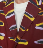 Dries Van Noten - Single-breasted printed blazer