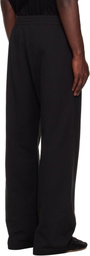 We11done Black Collegiate Sweatpants