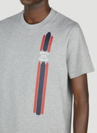 Moncler - Graphic Print T-Shirt in Grey
