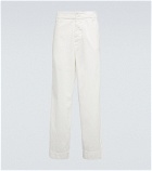 Giorgio Armani - Straight cotton pants