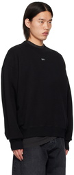 Off-White Black Off Stamp Skate Crewneck Sweatshirt