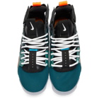 Nike Black and Blue D/MS/X Air Vapormax DSVM Sneakers