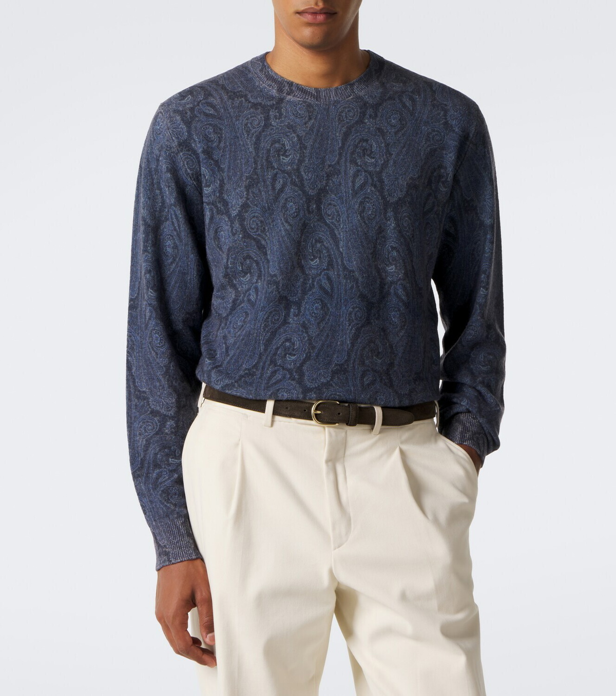 Etro Paisley wool sweater