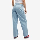 Dickies Women's Herndon Denim Jeans in Vntg Blue