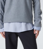 The Row Bertram cashmere polo sweater