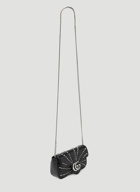 Gucci - GG Marmont Super Mini Shoulder Bag in Black