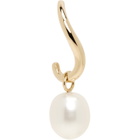 C.Chesnais Wave Pearl Single Earring