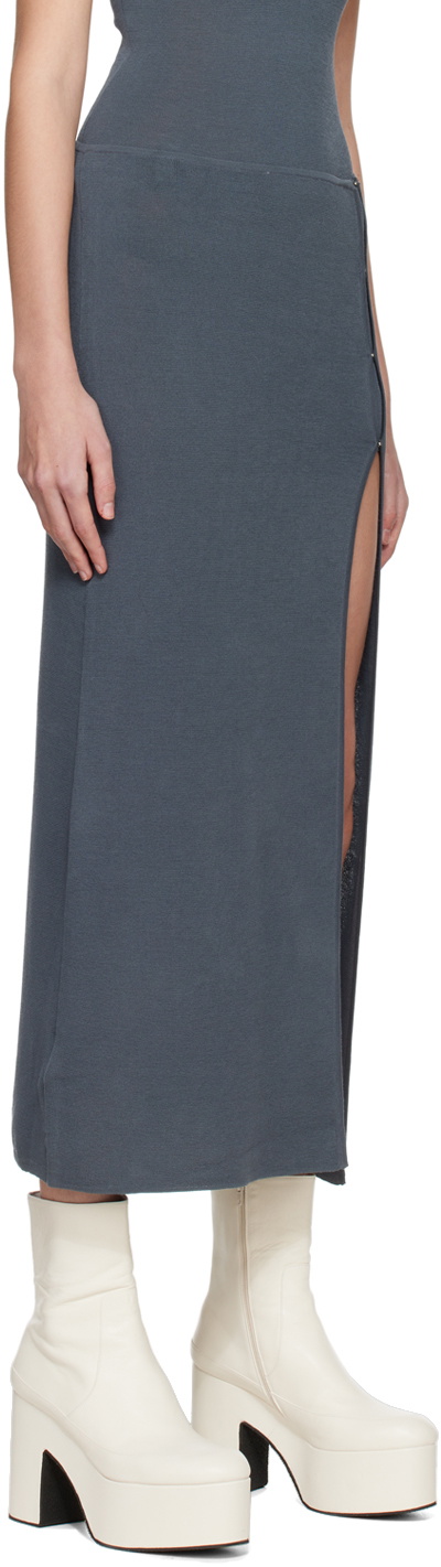 BEC + BRIDGE Blue Sorrento Midi Skirt