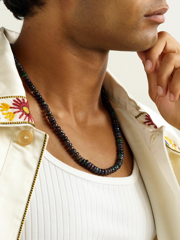 Photo: JIA JIA - Lightening Ridge Gold Opal Necklace