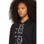 Kenzo Black Logo Sport Hoodie