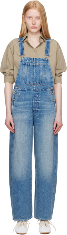 Photo: Citizens of Humanity Blue Freya Denim Overalls