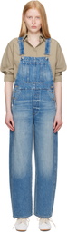 Citizens of Humanity Blue Freya Denim Overalls
