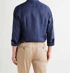 PAUL SMITH - Slim-Fit Linen-Chambray Shirt - Blue