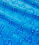 Gucci GG cotton terry beach towel