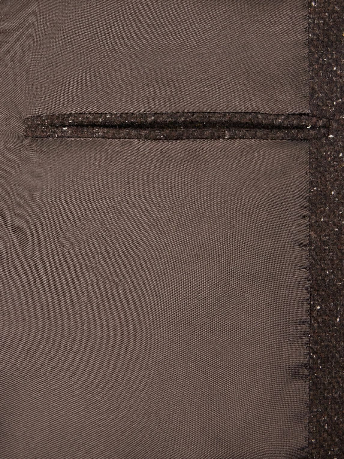 UMIT BENAN - Norman Flecked Cashmere and Silk-Blend Blazer - Brown